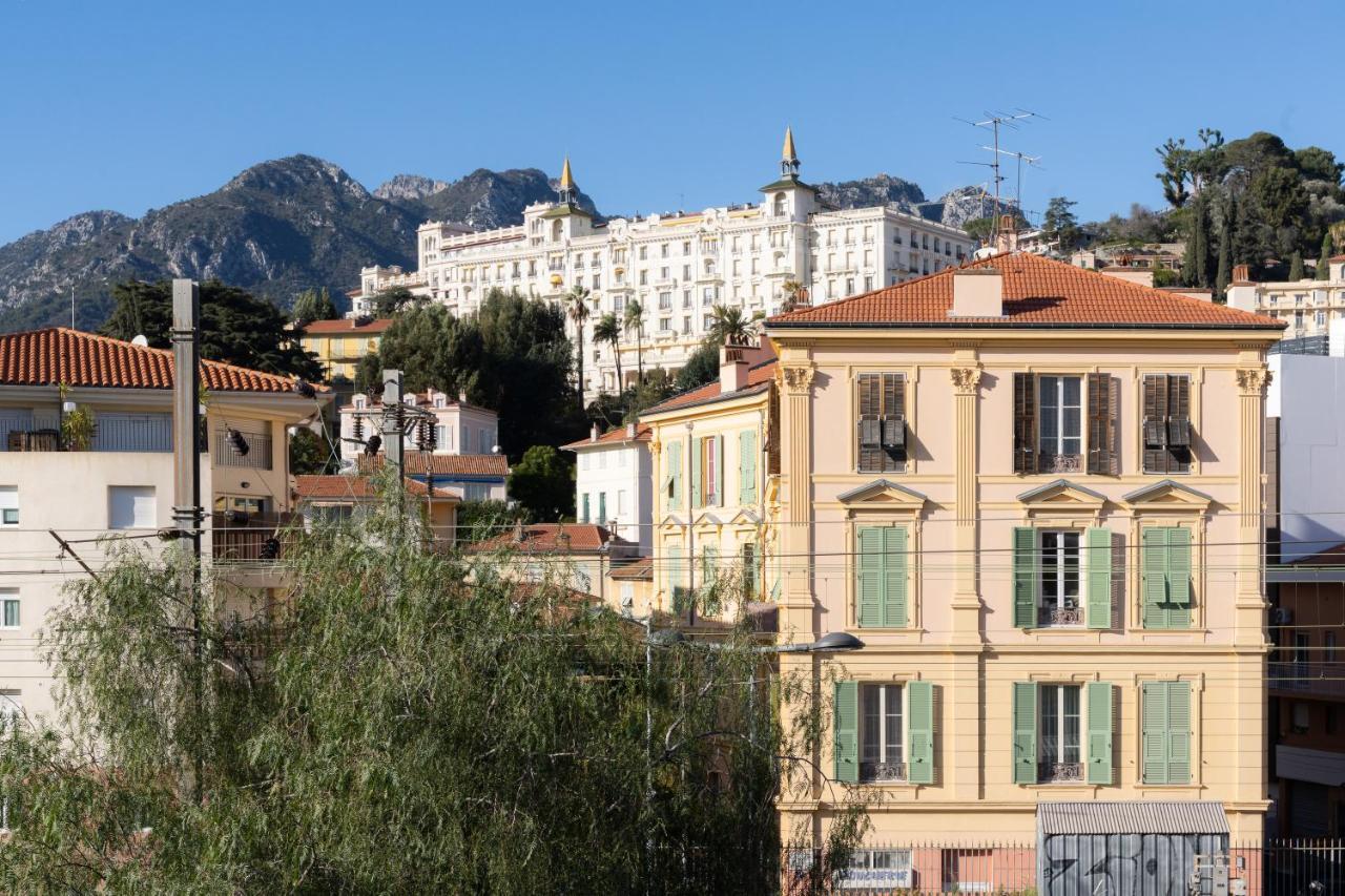 Hotel De Belgique A Menton Luaran gambar
