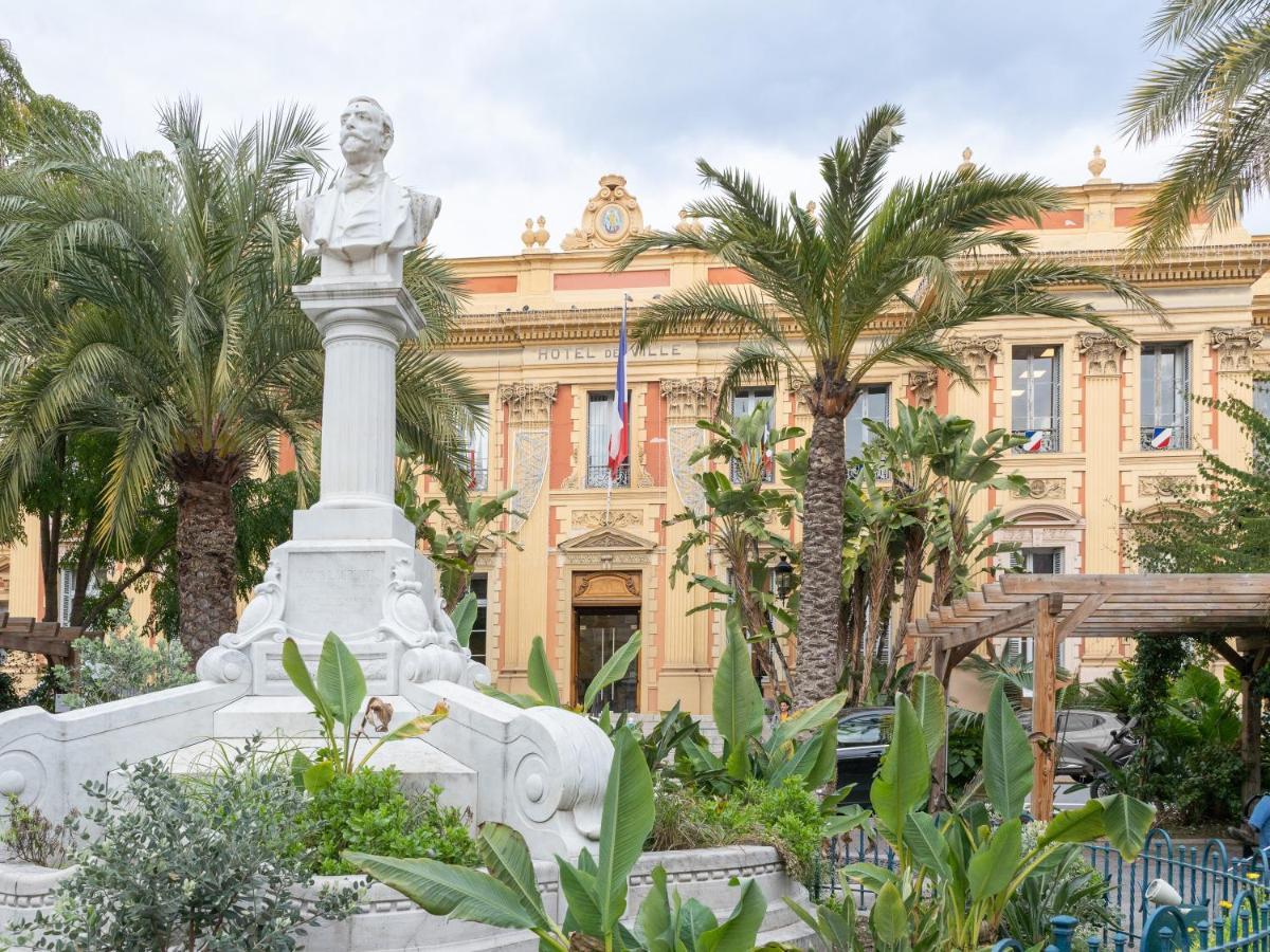 Hotel De Belgique A Menton Luaran gambar