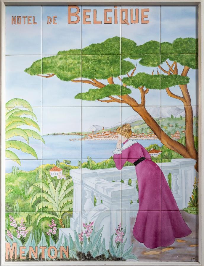 Hotel De Belgique A Menton Luaran gambar