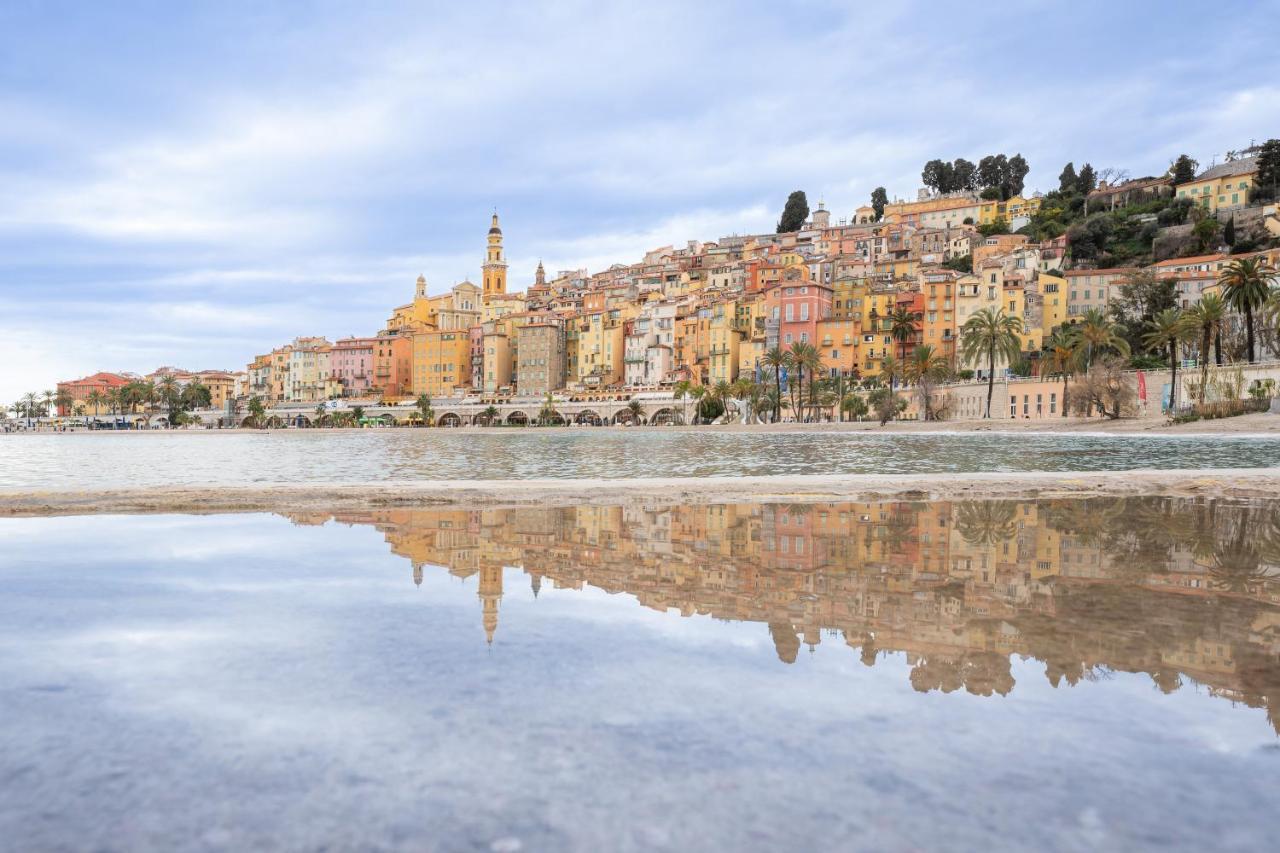 Hotel De Belgique A Menton Luaran gambar